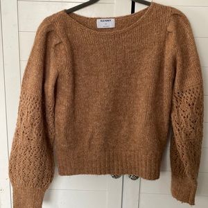 Old navy crochet sweater